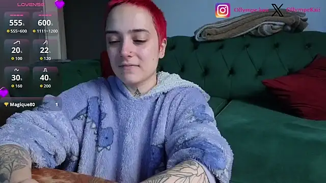 OllympeKaii online show from February 3, 2026, 12:32 pm