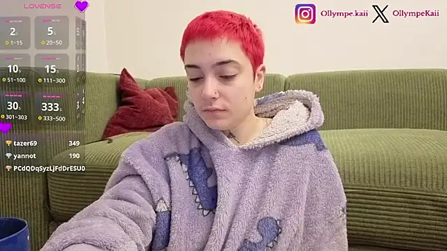 OllympeKaii online show from April 4, 2026, 4:44 am