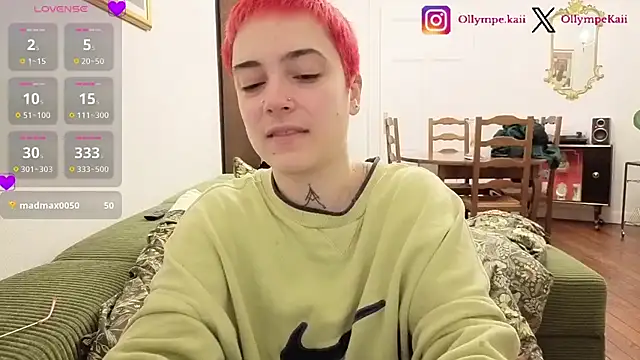 OllympeKaii online show from April 11, 2026, 3:55 am