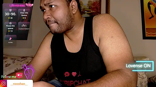 Snapshot of Naughty_Rohan_ chatting on February 23, 2026, 7:39 am Naughty Rohan online show from February 23, 2026, 7:39 am