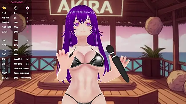 AkiraVixent online show from November 30, 2025, 3:05 pm