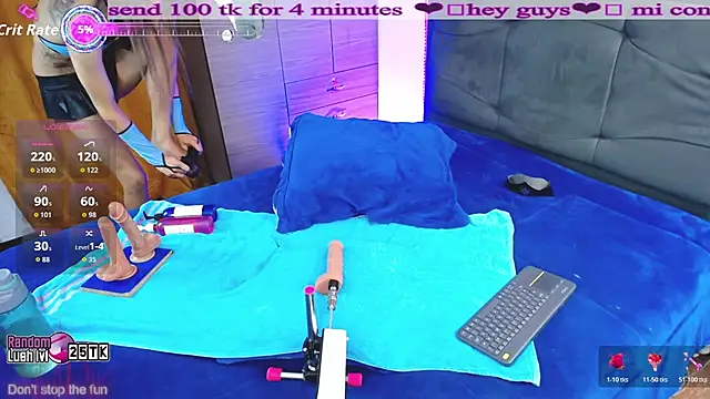 Kandy Bellerose online show from November 9, 2025, 11:47 pm