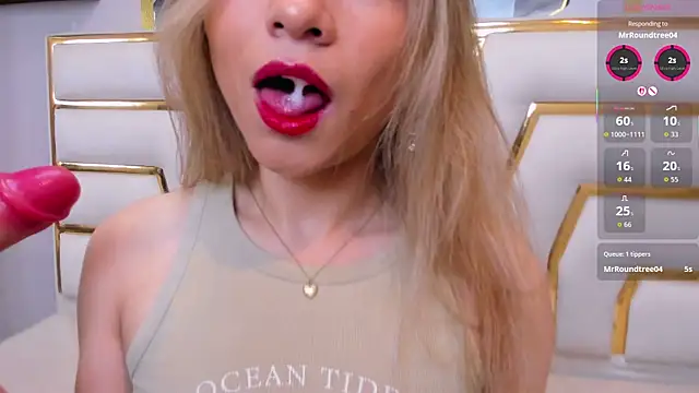 NalaRosse online show from November 27, 2025, 2:57 am