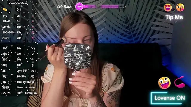 ChristyCrayme online show from July 17, 2026, 10:03 pm