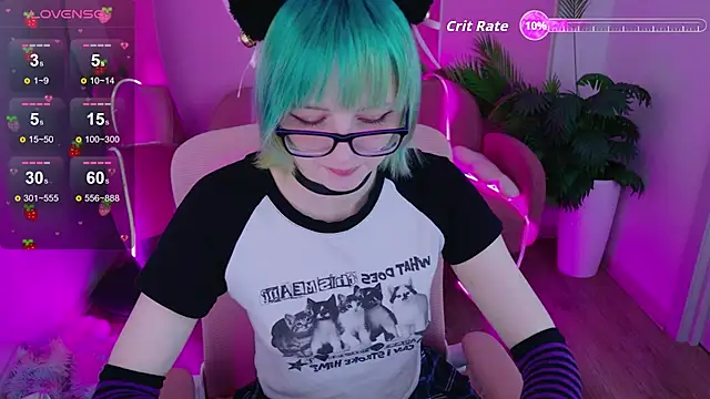 CoralineYoung online show from April 10, 2026, 7:02 am