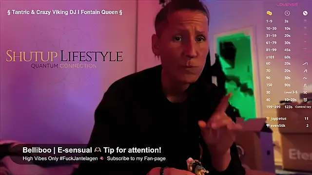 SwingWingWomanSweden online show from October 10, 2025, 8:19 pm