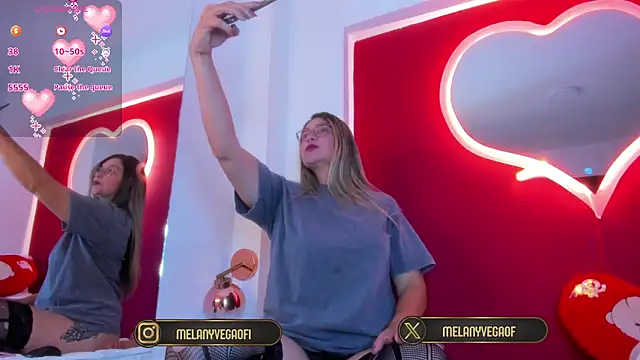 MelanyVegas online show from January 9, 2026, 8:39 am