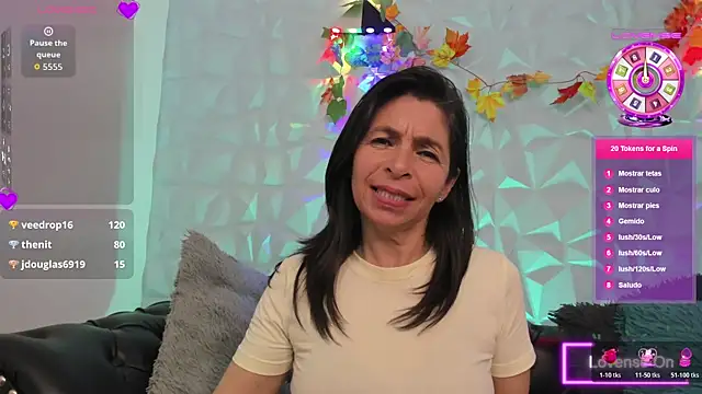 SabinaDeluxe cg online show from November 7, 2025, 12:32 am