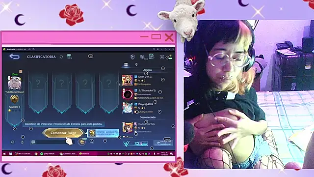 YukiRam online show from October 13, 2025, 3:17 am