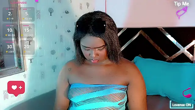 Snapshot of TheperfectblackTS chatting on July 5, 2026, 12:06 am TheperfectblackTS online show from July 5, 2026, 12:06 am