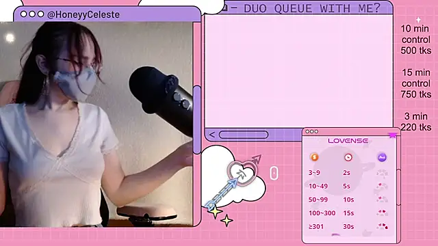 Snapshot of HoneyyCeleste chatting on April 27, 2026, 8:18 pm HoneyyCeleste online show from April 27, 2026, 8:18 pm