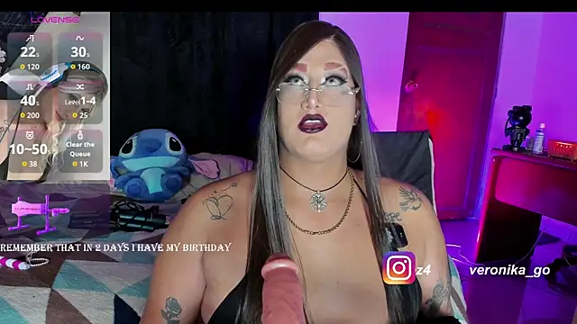 Sweetveronik 44 online show from June 4, 2026, 5:24 am
