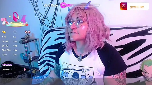 XxGreenGoodxX online show from February 21, 2026, 1:28 am