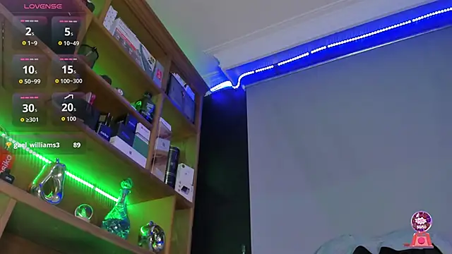 Gael williams1 online show from October 23, 2025, 5:12 pm