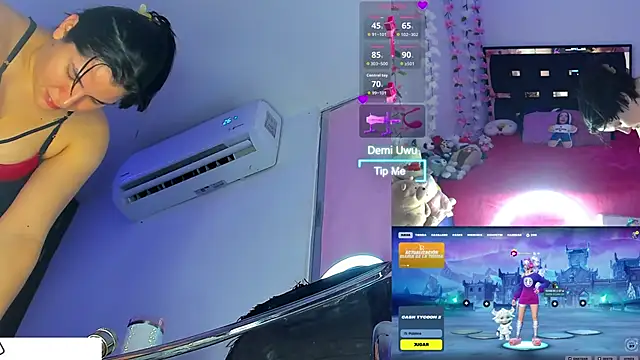 demi chan online show from March 27, 2026, 9:53 am