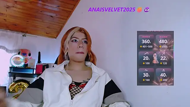anaisvelvet2025 online show from October 18, 2025, 8:31 pm