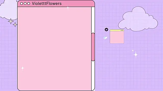 Snapshot of violetttflowers chatting on March 6, 2026, 7:10 pm violetttflowers online show from March 6, 2026, 7:10 pm