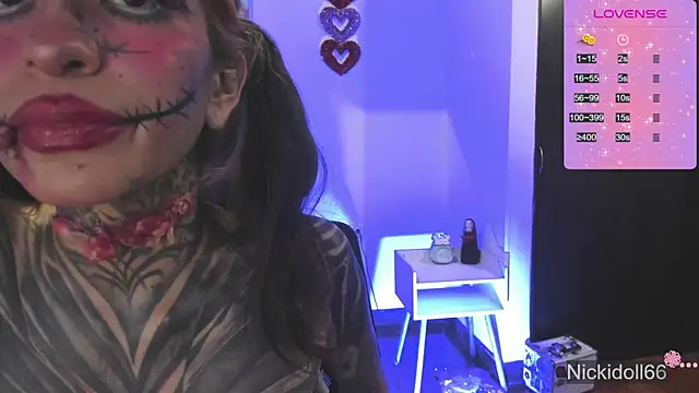 Snapshot of Nickidoll66- chatting on September 20, 2025, 8:48 am Nickidoll66- online show from September 20, 2025, 8:48 am