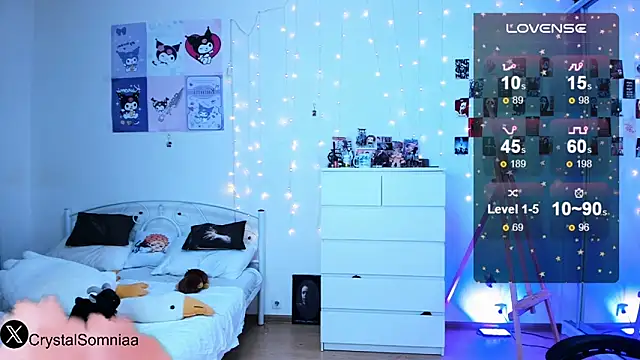 Crystal somnia online show from November 15, 2025, 11:10 pm