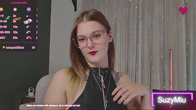 Snapshot of SuzyMiu chatting on February 13, 2026, 12:12 pm SuzyMiu online show from February 13, 2026, 12:12 pm