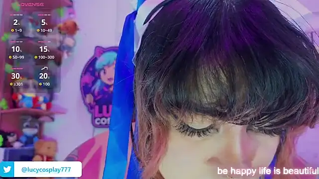 Lucycosplay777 online show from May 29, 2026, 2:42 am
