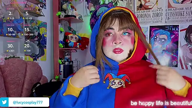 Snapshot of Lucycosplay777 chatting on July 8, 2026, 3:27 pm Lucycosplay777 online show from July 8, 2026, 3:27 pm