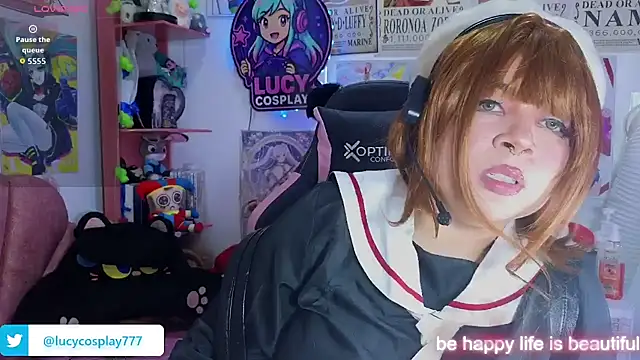 Snapshot of Lucycosplay777 chatting on July 10, 2026, 6:43 pm Lucycosplay777 online show from July 10, 2026, 6:43 pm