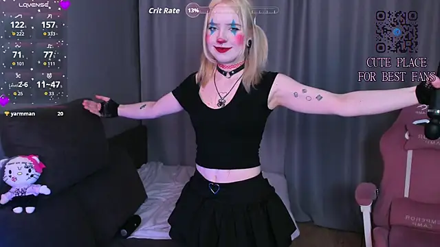 godlikegirlyy online show from April 1, 2026, 4:15 pm