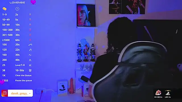 derek greyy  online show from January 14, 2026, 10:47 pm