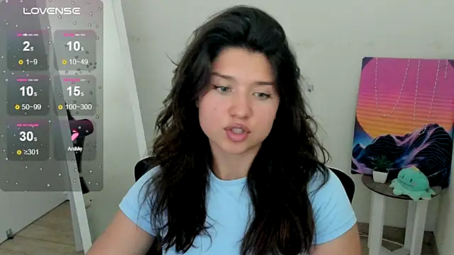 Sandra Curly online show from October 9, 2025, 6:50 pm