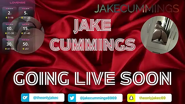 jakecummings69 online show from July 1, 2026, 10:09 pm
