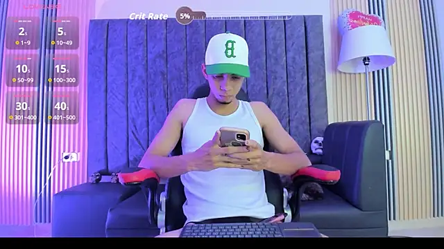 Snapshot of DustinandJordan chatting on October 4, 2025, 5:49 am DustinandJordan online show from October 4, 2025, 5:49 am