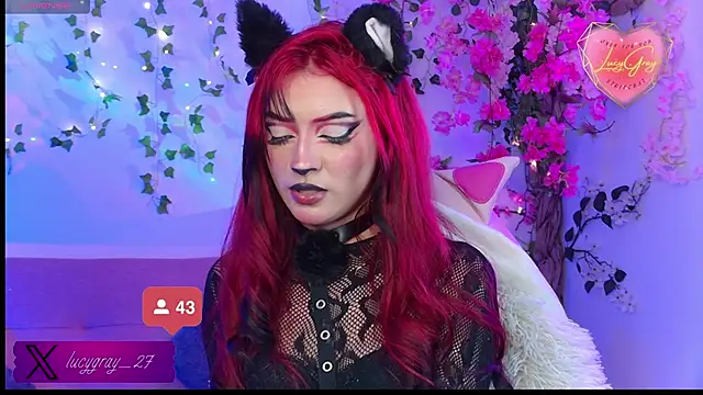 Snapshot of LucyGray chatting on April 28, 2026, 6:18 am LucyGray online show from April 28, 2026, 6:18 am