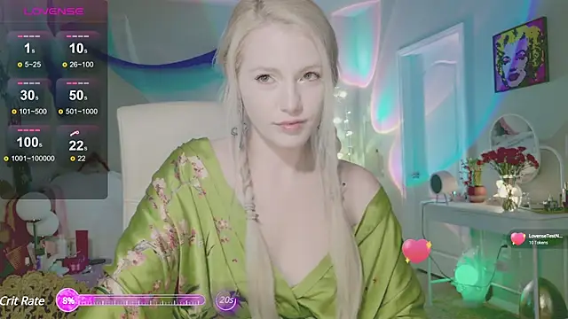 Snapshot of Talulaa chatting on March 17, 2025, 9:34 pm Talulaa online show from March 17, 2025, 9:34 pm