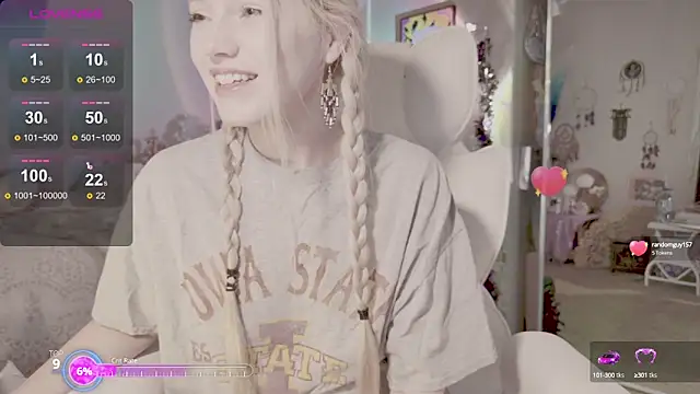 Snapshot of Talulaa chatting on September 29, 2025, 8:02 pm Talulaa online show from September 29, 2025, 8:02 pm