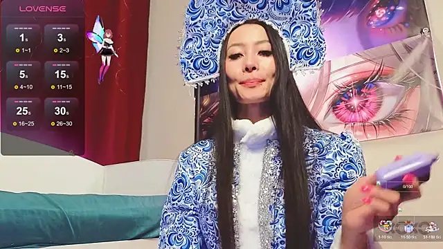 Milly  Foxy online show from November 29, 2025, 10:40 am