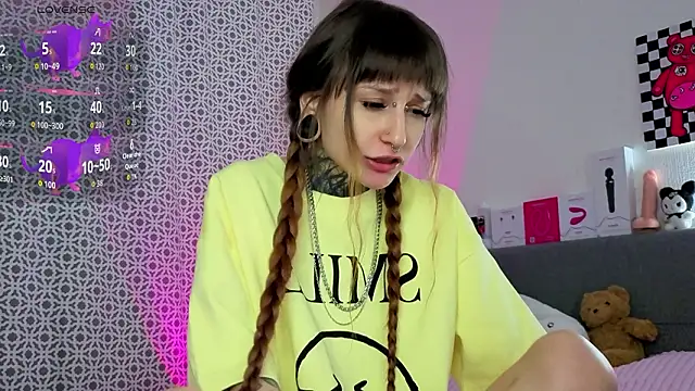 LilithPoison online show from February 1, 2026, 6:06 pm