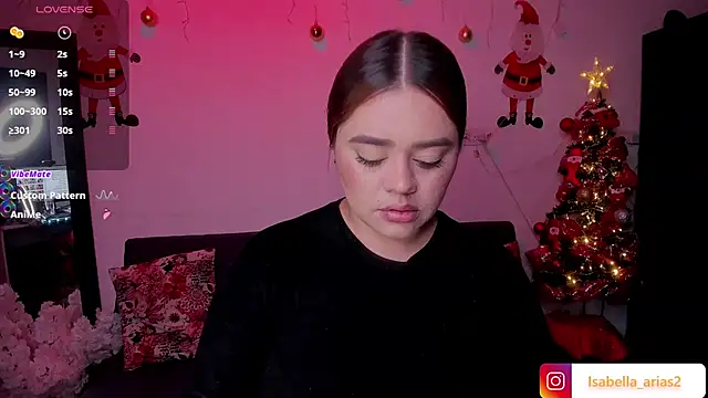Snapshot of isabella_arias2 chatting on December 5, 2025, 6:00 am isabella arias2 online show from December 5, 2025, 6:00 am