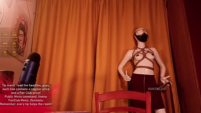 Giantess Eva online show from October 15, 2025, 4:51 pm