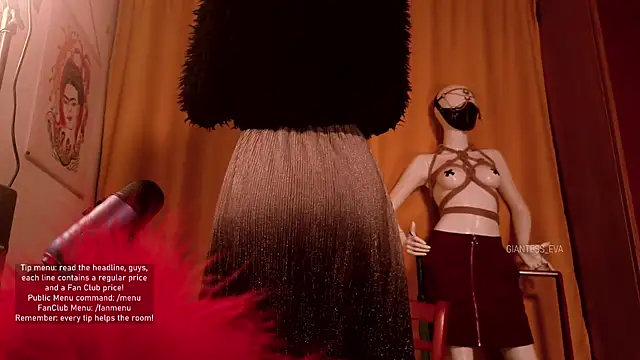 Giantess Eva online show from October 19, 2025, 5:02 pm