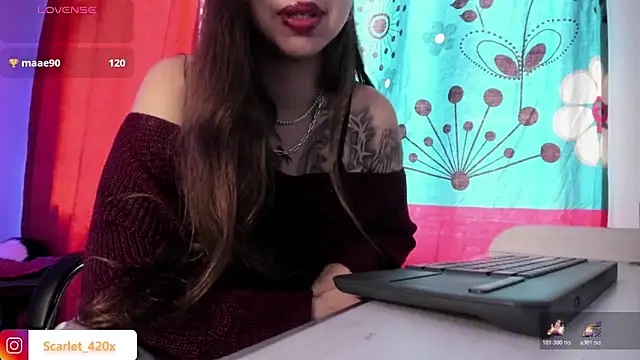 Scarlett  Cooper   online show from March 8, 2026, 2:10 pm