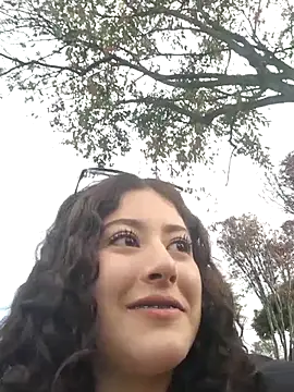 Sasha and Lena outdoors online show from October 14, 2025, 9:48 pm