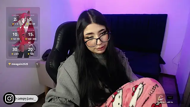 VamppyJane online show from November 25, 2025, 2:11 am