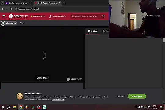 Miqueas2 online show from October 17, 2025, 11:29 pm