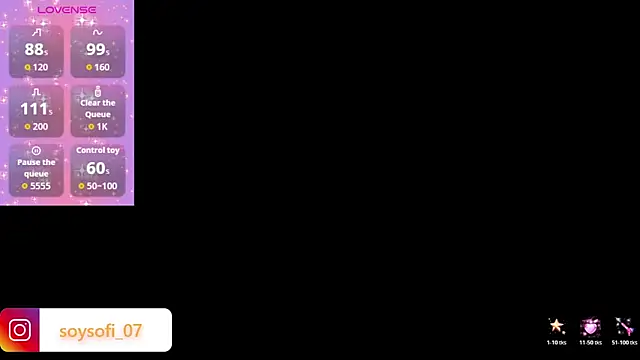 Nina Blaze online show from November 27, 2025, 4:58 am