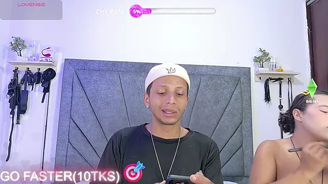 Snapshot of DamianandEva chatting on May 12, 2026, 1:08 pm DamianandEva online show from May 12, 2026, 1:08 pm