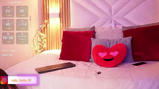 Kat Saky online show from March 14, 2026, 11:21 pm