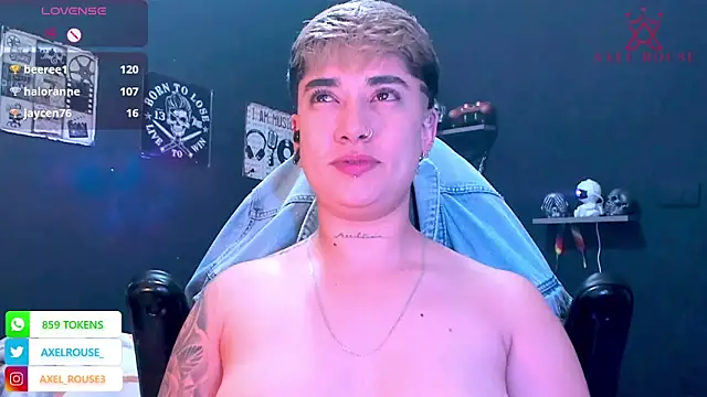 AxelRouse3 online show from December 17, 2025, 3:23 am