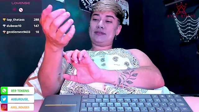 AxelRouse3 online show from December 19, 2025, 2:29 am