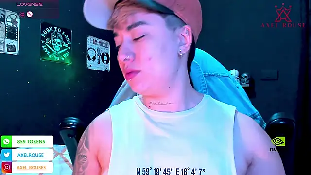 AxelRouse3 online show from January 10, 2026, 5:37 pm